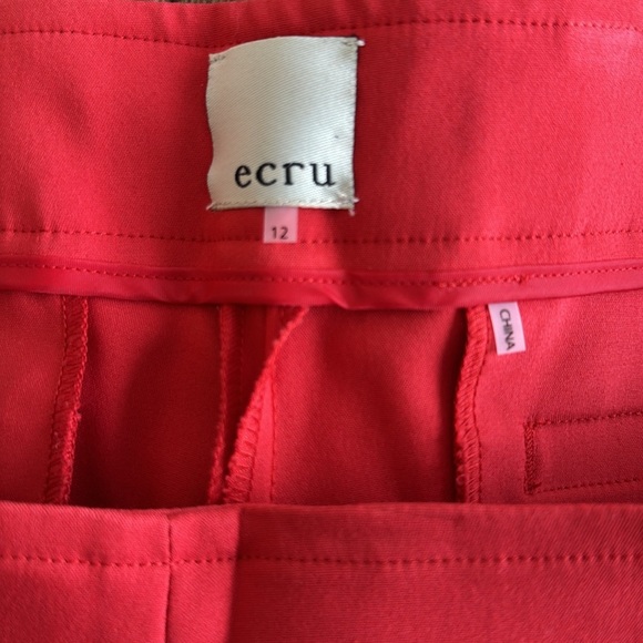 Ecru Coral Pants - Picture 3 of 4